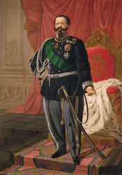Porträt von Viktor Emanuel II. von Italien